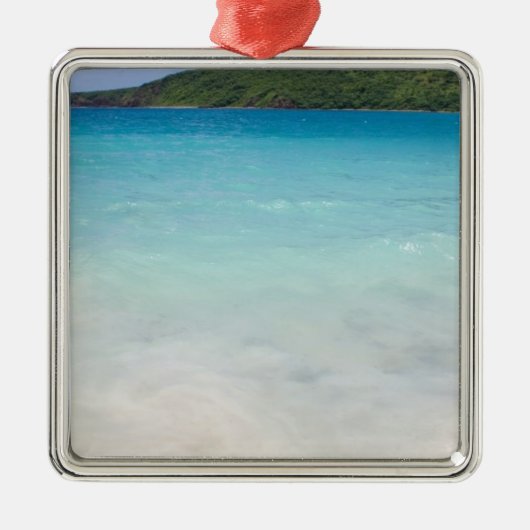 Flamenco Beach Culebra Metalen Ornament (Voorkant)