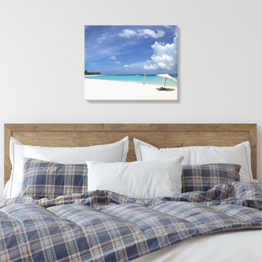 Flamenco Beach Culebra Puerto Canvas Afdruk (Insitu (Slaapkamer))