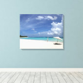 Flamenco Beach Culebra Puerto Canvas Afdruk (Insitu (Houten vloer))