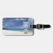 Flamenco Beach Culebra Puerto Rico Bagagelabel (Voorkant horizontaal)