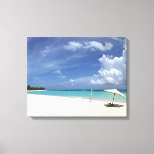Flamenco Beach Culebra Puerto Rico Canvas Afdruk
