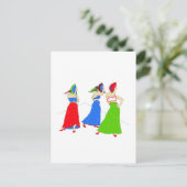 Flamenco Briefkaart (Staand voorkant)