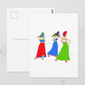 Flamenco Briefkaart (Voorkant / Achterkant)
