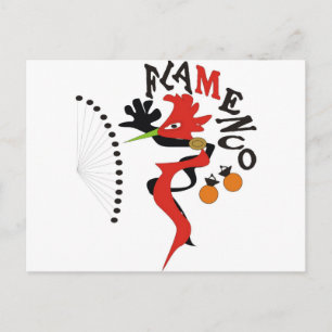 Flamenco Briefkaart