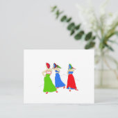 Flamenco Briefkaart (Staand voorkant)