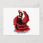Flamenco Briefkaart (Voorkant)