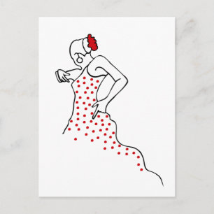 Flamenco Briefkaart