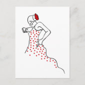 Flamenco Briefkaart (Voorkant)