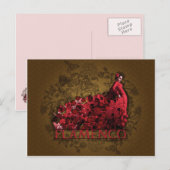 Flamenco - Briefkaart (Voorkant / Achterkant)
