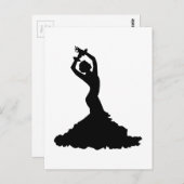 Flamenco Briefkaart (Voorkant / Achterkant)