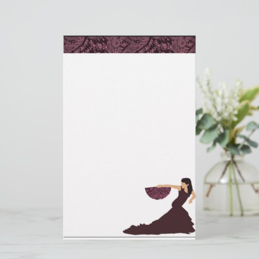 Flamenco Briefpapier (Staand voorkant)