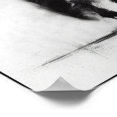 Flamenco Dance Duo Abstract Poster (Hoek)