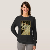 Flamenco Dance Girl Adverteren T-shirt (Voorkant volledig)