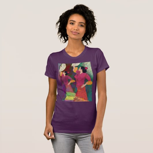 Flamenco Dance shirt van Siempre Flamenco (Voorkant volledig)