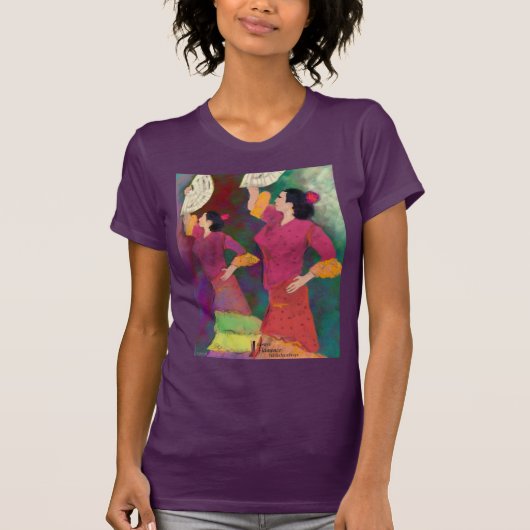 Flamenco Dance shirt van Siempre Flamenco (Voorkant)