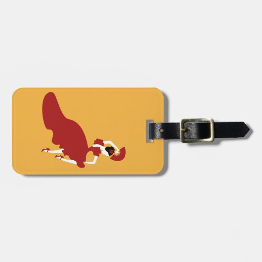 Flamenco Dancer Bagagelabel (Voorkant horizontaal)