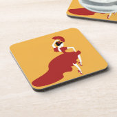Flamenco Dancer Beverage Coaster Bier Onderzetter (Linkerzijde)