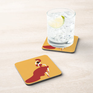 Flamenco Dancer Beverage Coaster Bier Onderzetter