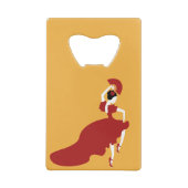 Flamenco Dancer Bottle Opener Creditkaart Flessenopener (Achterkant)