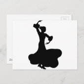 Flamenco Dancer Briefkaart (Voorkant / Achterkant)