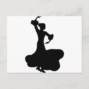 Flamenco Dancer Briefkaart