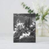 Flamenco Dancer Briefkaart (Staand voorkant)