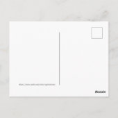 Flamenco Dancer Briefkaart (Achterkant)