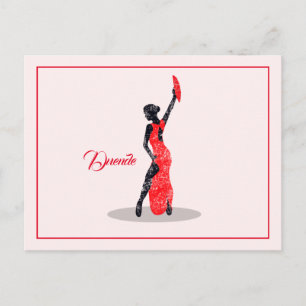 Flamenco Dancer Briefkaart
