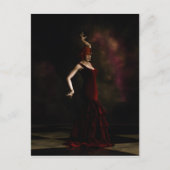 Flamenco Dancer Briefkaart (Voorkant)