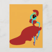 Flamenco Dancer Briefkaart (Voorkant)
