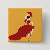 Flamenco Dancer Button (Voorkant)