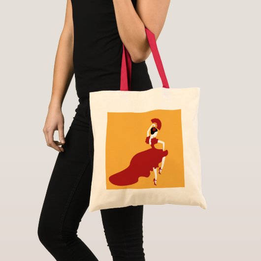 Flamenco Dancer Canvas tas (Voorkant (product))