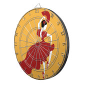 Flamenco Dancer Dartbord (Voorkant Rechts)