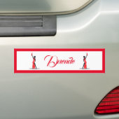 Flamenco Dancer Duende Bumpersticker (Op auto)