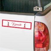 Flamenco Dancer Duende Bumpersticker (Op Truck)