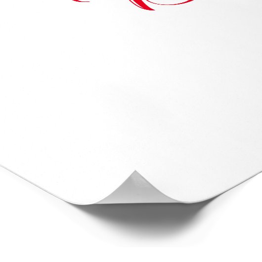 Flamenco Dancer Duende Poster (Hoek)