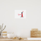 Flamenco Dancer Duende Poster (Keuken)