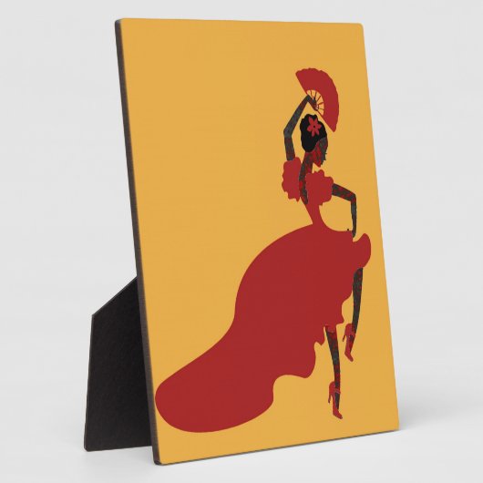 Flamenco Dancer Fotoplaat (Zijkant)