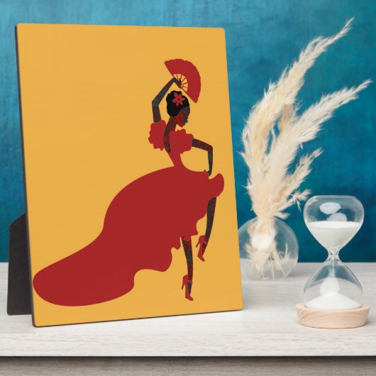 Flamenco Dancer Fotoplaat (Zijkant)