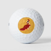 Flamenco Dancer Golf Balls Golfballen (Voorkant)