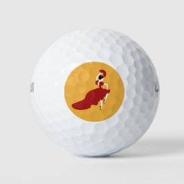 Flamenco Dancer Golf Balls Golfballen