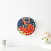 Flamenco Dancer in Color Wall Clock Ronde Klok (Huis)