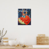 Flamenco Dancer in Colour Poster/Print Poster (Keuken)