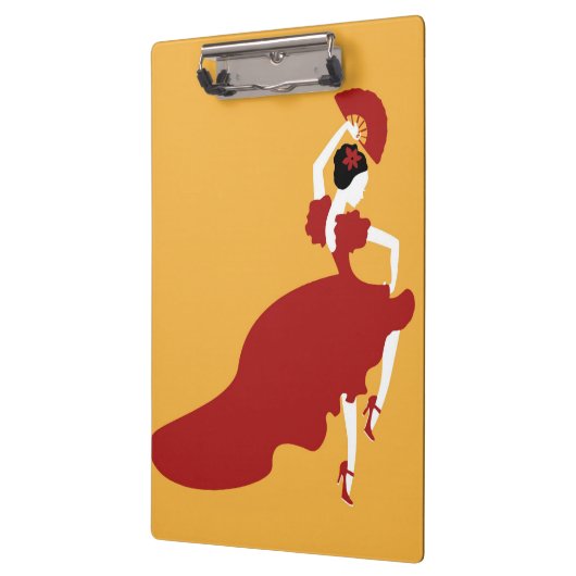 Flamenco Dancer-klembord Klembord (Links)
