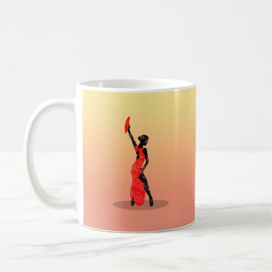 Flamenco Dancer Koffiemok (Links)