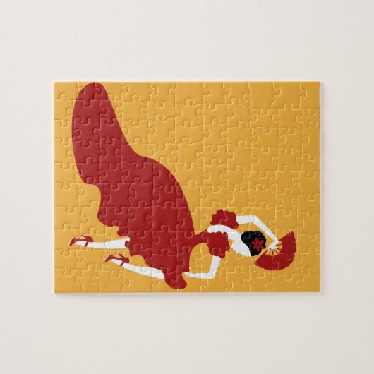 Flamenco Dancer Legpuzzel (Horizontaal)