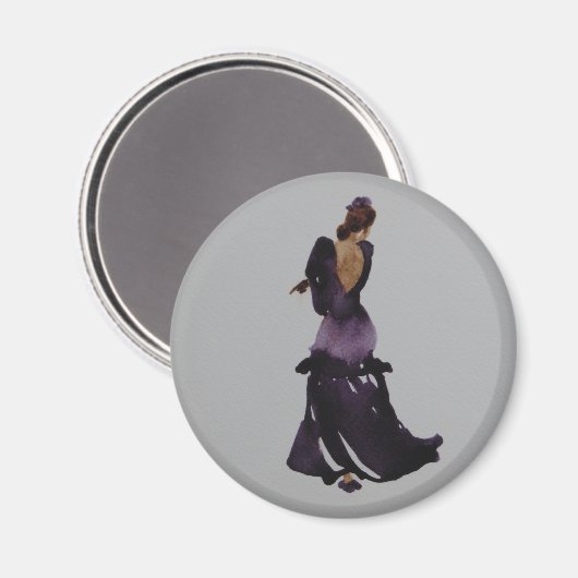Flamenco Dancer Magnet (Voorkant / Achterkant)
