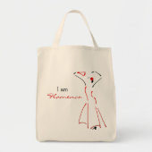 Flamenco Dancer met Slogan Tote Bag (Voorkant)