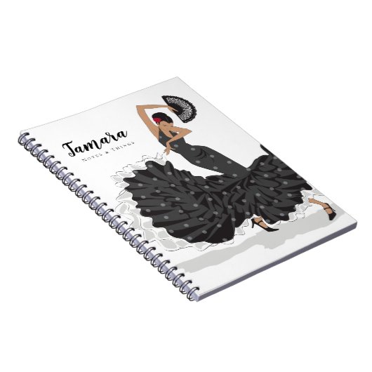 Flamenco Dancer Notitieboek (Rechterzijde)