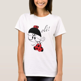 Flamenco dancer ole! t-shirt